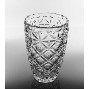Wazon szklany 'Karo' Huta Hortensja