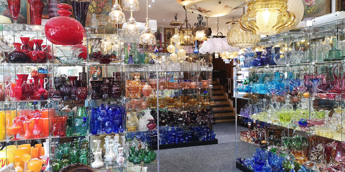 Wystawa szkła Muzeum Szkła w Karpaczu