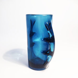 Wazonik szklany No. 6087 Huta Ząbkowice_00 fot. facebook od Pikasy PRL-u