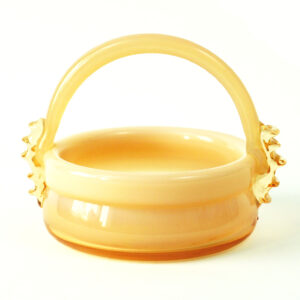 Koszyk szklany profil Krakowski Instytut Szkła proj. Jerzy Słuczan-Orkusz fot. old-stuff.pl