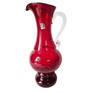 Dzbanek szklany Huta Ząbkowice proj. Ludwik Fiedorowicz fot. Marek Ryszka