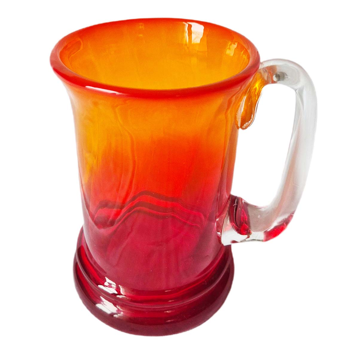 Kufel szklany profil Huta Ząbkowice proj. Ludwik Fiedorowicz fot. Marek Ryszka