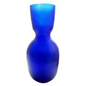 Wazon kobaltowy proj. Witold Turkiewicz fot. Tomasz Szoplik