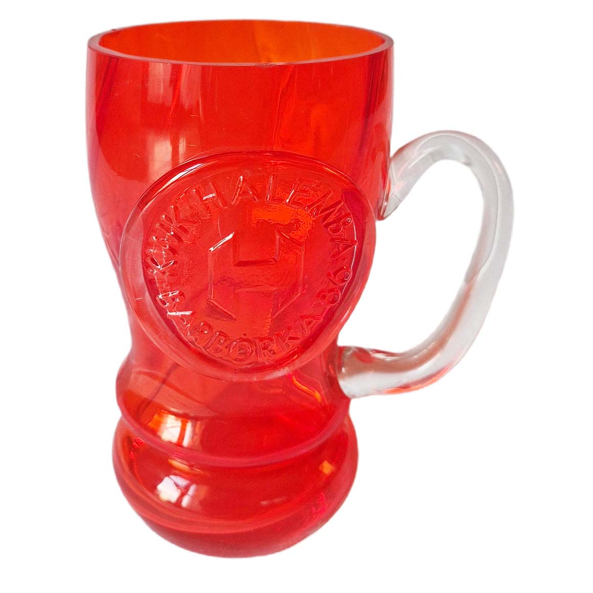 Kufel szklany okolicznosciowy Huta Ząbkowice fot. Marek Ryszka