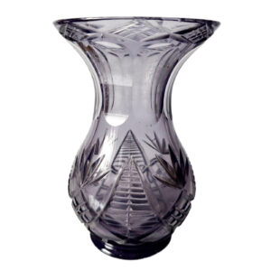 Wazon kryształowy szlifowany bok fot. Michalina Miguła